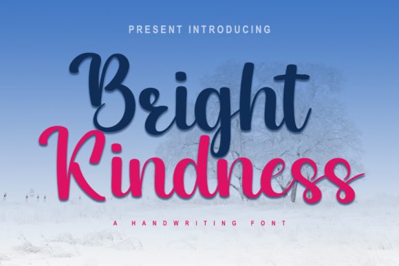 Bright Kindness Font - Featured Image
