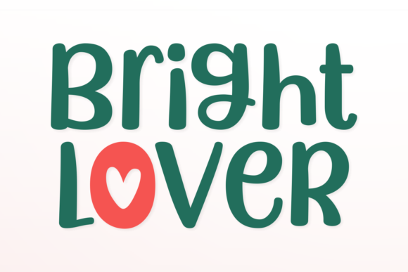 Bright Lover Font - Featured Image