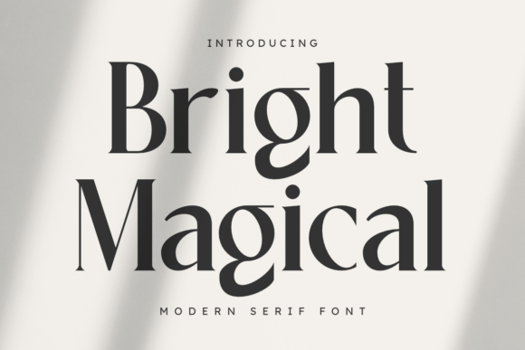 Bright Magical Font - Featured Image
