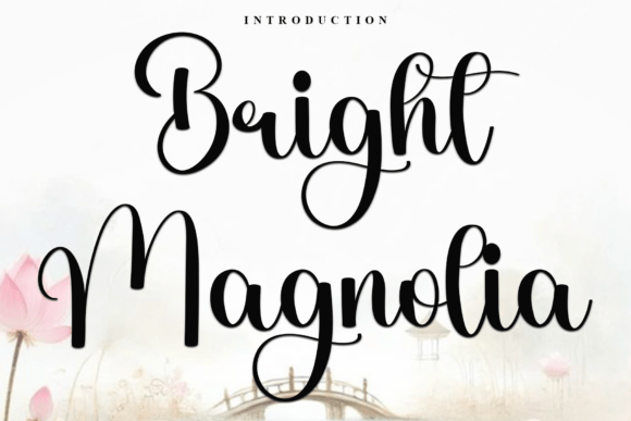 Bright Magnolia Font - Featured Image