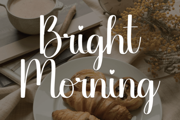 Bright Morning Font - Featured Image