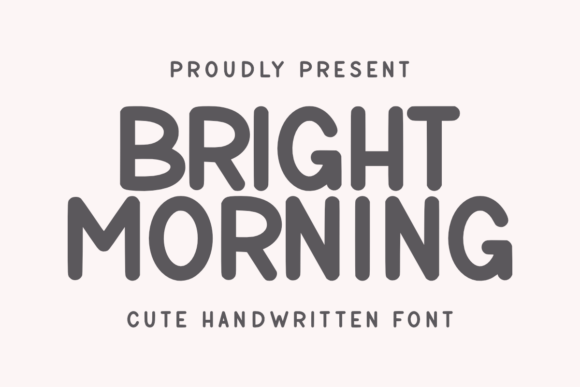 Bright Morning Font - Featured Image
