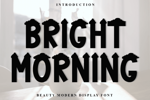 Bright Morning Font - Featured Image