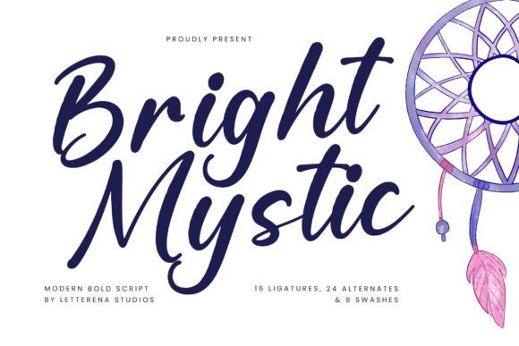Bright Mystic Font - Featured Image