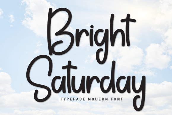 Bright Saturday Font - Featured Image