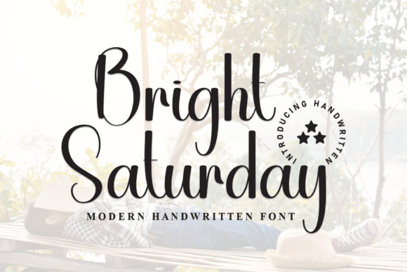 Bright Saturday Font - Featured Image