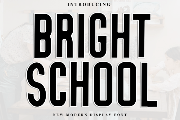 Bright School Font - Featured Image