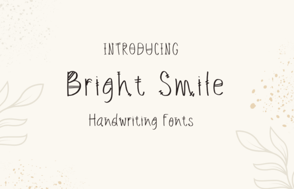 Bright Smile Font - Featured Image