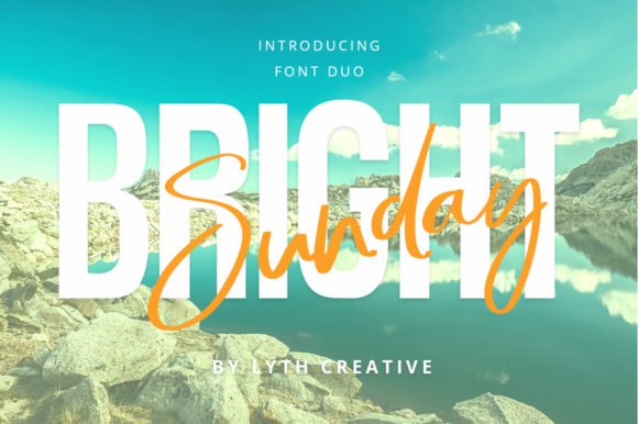 Bright Sunday Font - Featured Image