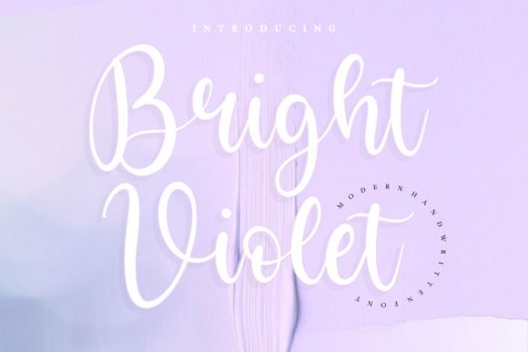 Bright Violet Font - Featured Image