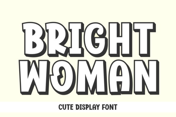Bright Woman Font - Featured Image