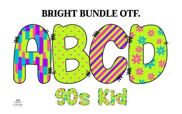 Brightarmy Polkadot Font - Featured Image
