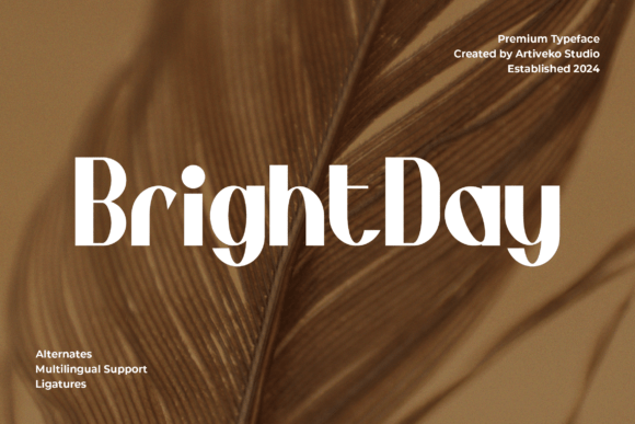 Brightday Font - Featured Image