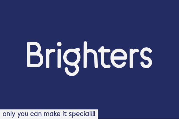 Brighters Font - Featured Image