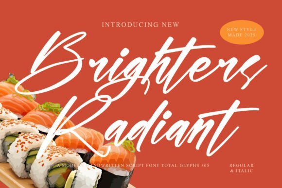 Brighters Radiant Font - Featured Image
