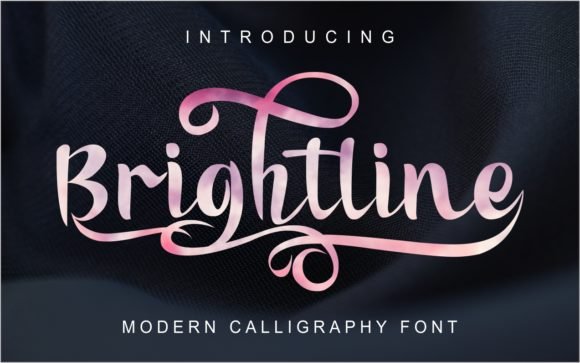 Brightline Font - Featured Image