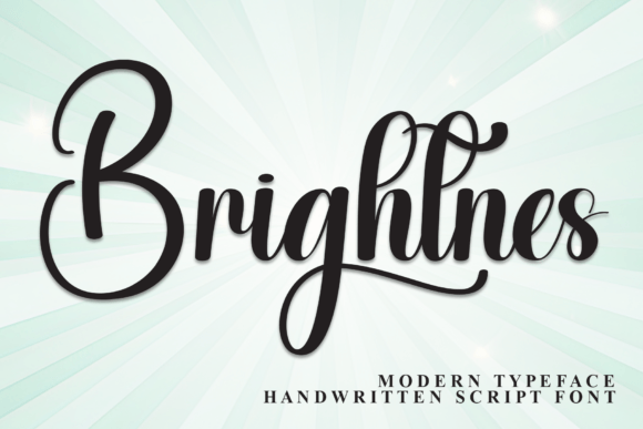 Brightnes Font - Featured Image