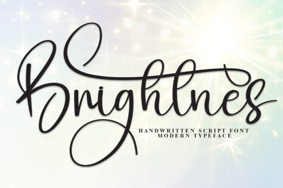 Brightnes Font - Featured Image