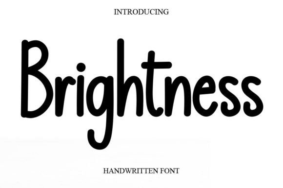 Brightness Font - Featured Image