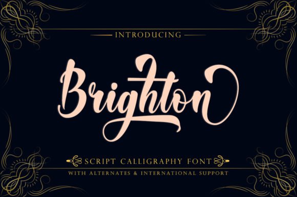 Brighton Font - Featured Image