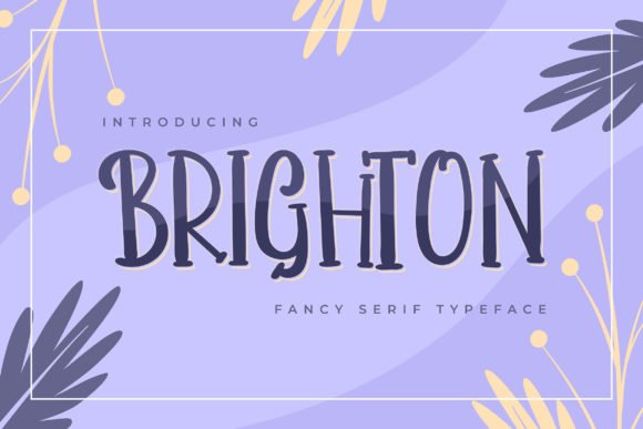 Brighton Font - Featured Image