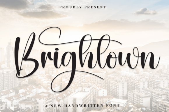 Brightown Font - Featured Image