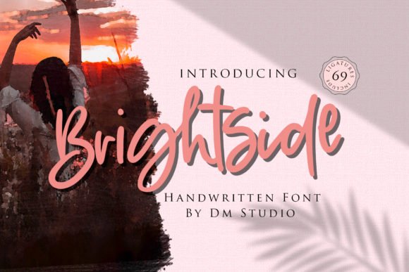 Brightside Font - Featured Image