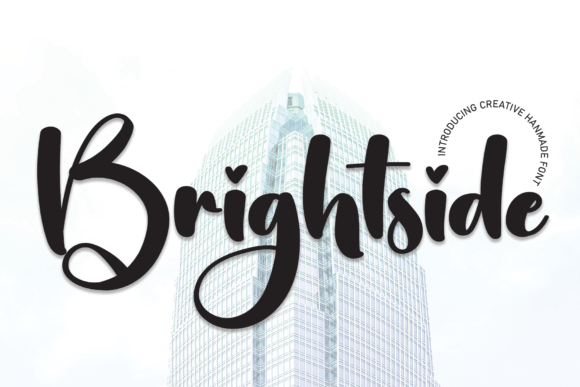 Brightside Font - Featured Image