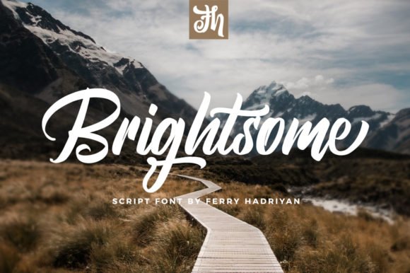 Brightsome Font - Featured Image