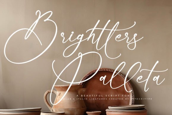 Brightters Palleta Font - Featured Image
