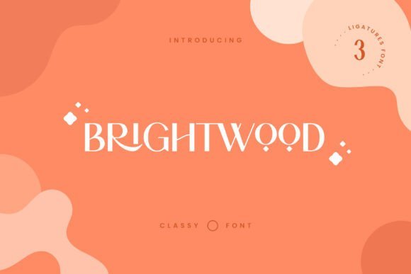 Brightwood Font - Featured Image