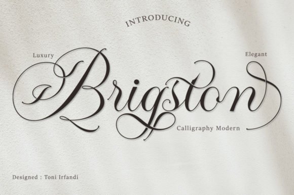 Brigston Font - Featured Image