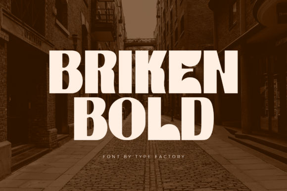 Briken Bold Font - Featured Image