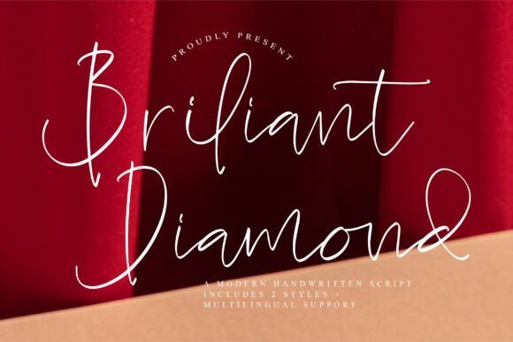 Briliant Diamond Font - Featured Image