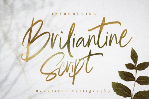 Briliantine Script Font - Featured Image