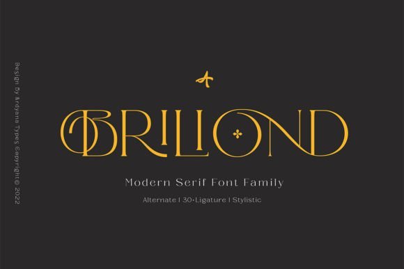 Briliond Font - Featured Image