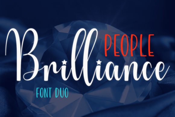 Brilliance People Font - Featured Image