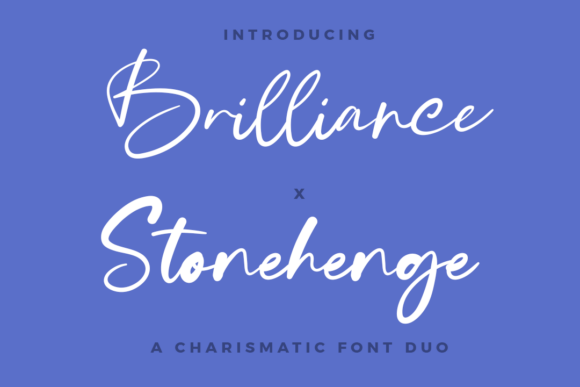 Brilliance X Stonehenge Duo Font - Featured Image