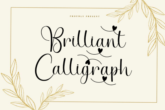 Brilliant Calligraph Font - Featured Image
