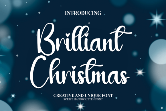 Brilliant Christmas Font - Featured Image