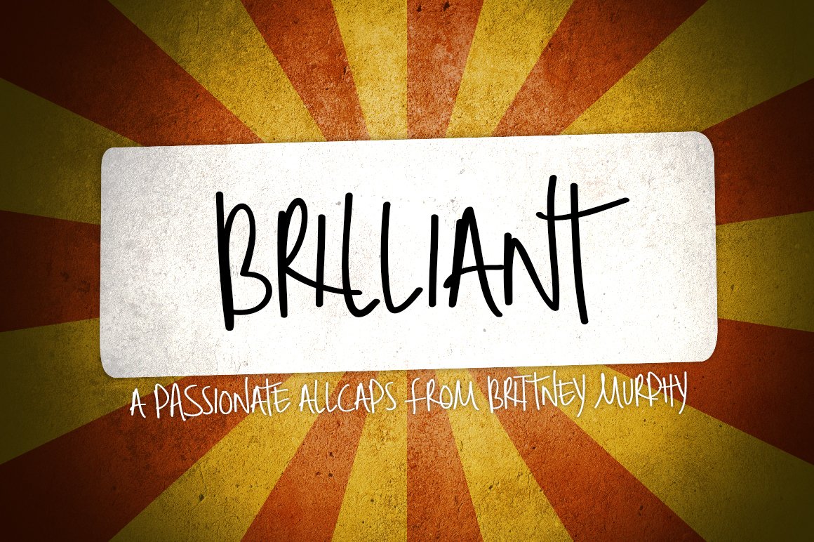 Brilliant Font - Featured Image