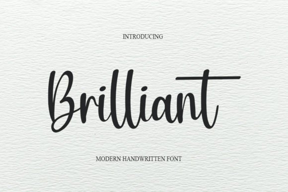 Brilliant Font - Featured Image