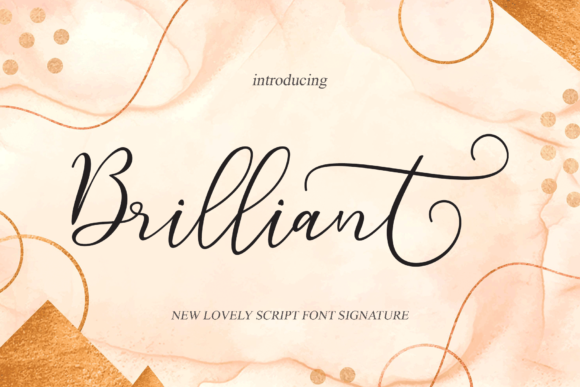 Brilliant Font - Featured Image