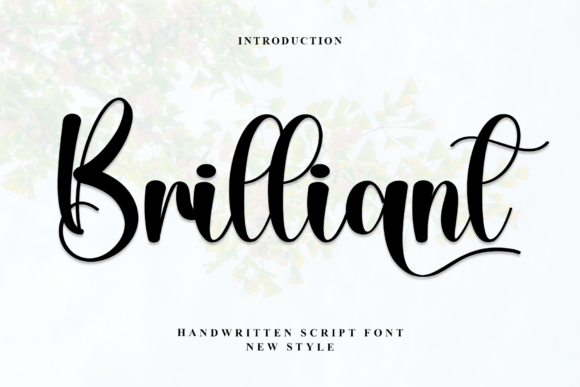Brilliant Font - Featured Image