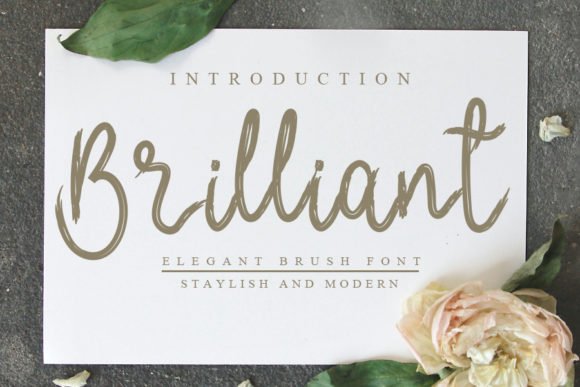Brilliant Font - Featured Image