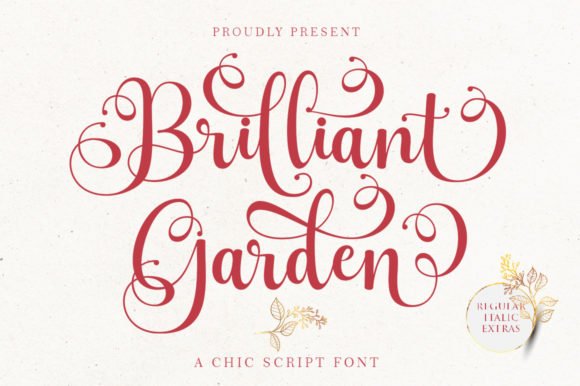 Brilliant Garden Font - Featured Image