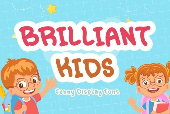 Brilliant Kids Font - Featured Image
