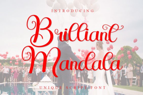 Brilliant Mandala Font - Featured Image