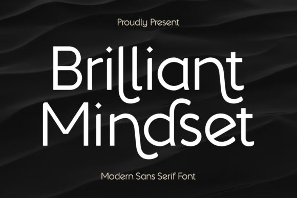 Brilliant Mindset Font - Featured Image