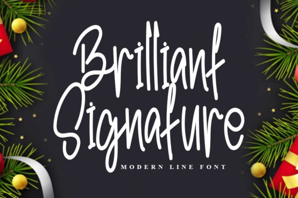 Brilliant Signature Font - Featured Image